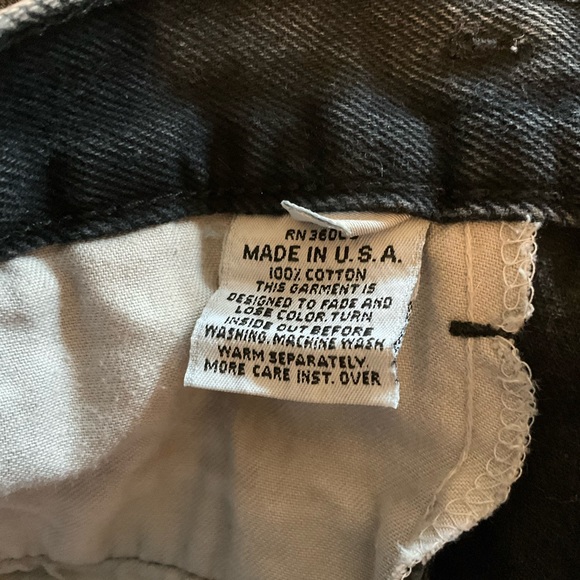 vtg CALVIN KLEIN SPORT sz 34 Jeans High Waisted 3 Pockets Pleated Front Pockets - Picture 7 of 8